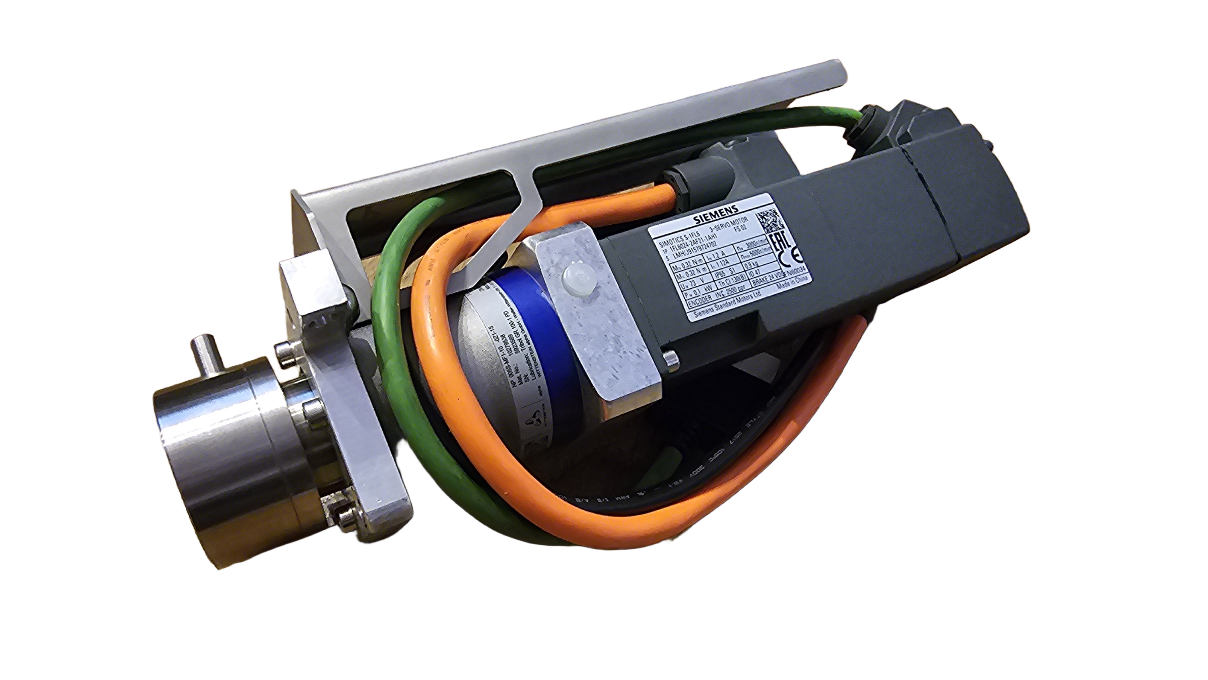 Silnik serwo Siemens 1FL6 1FL6024-2AF21-1AH1 0.1kW + Reduktor Wittenstein Alpha i=10