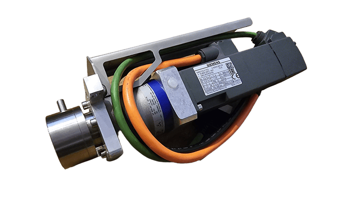 Silnik serwo Siemens 1FL6 1FL6024-2AF21-1AH1 0.1kW + Reduktor Wittenstein Alpha i=10