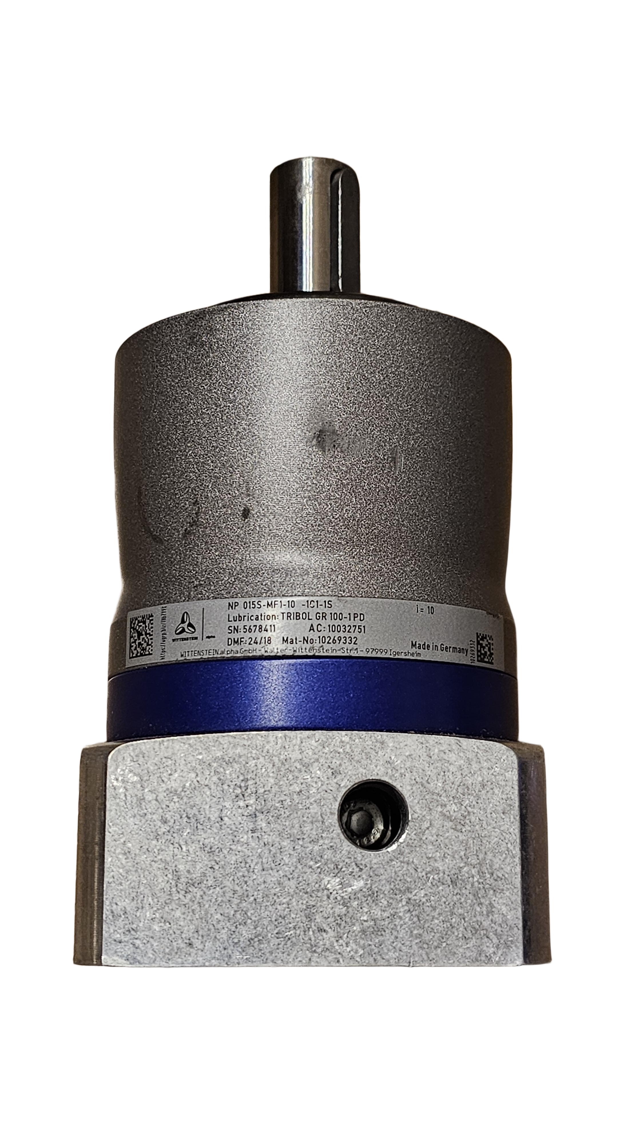 Przekładnia planetarna WITTENSTEIN alpha NP 015S-MF1-10 -1C1-1S