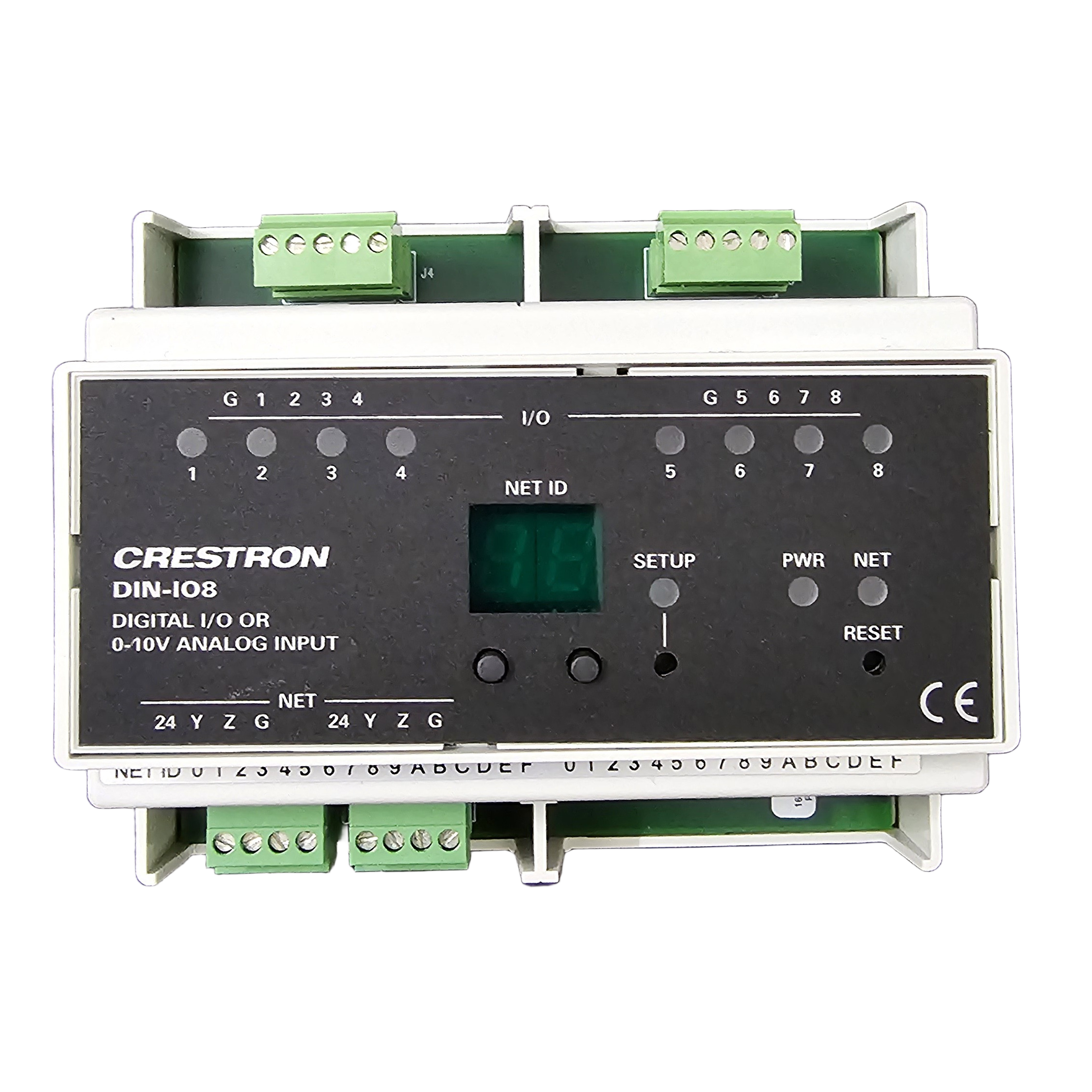 Crestron DIN-IO8 – Moduł automatyki 8x Versiport DIN
