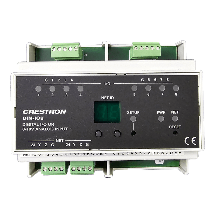 Crestron DIN-IO8 – Moduł automatyki 8x Versiport DIN